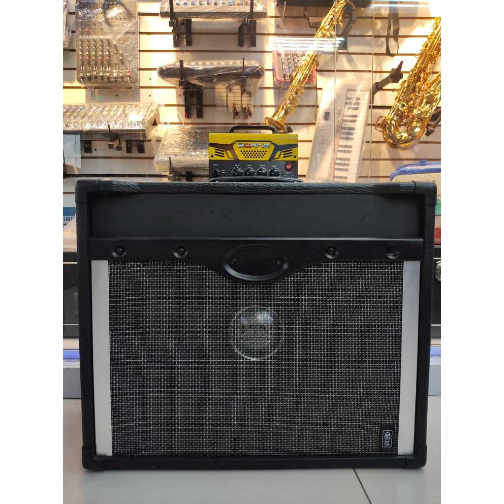 Kit Amplificador Borne Mop T30 + Gabinete 12"