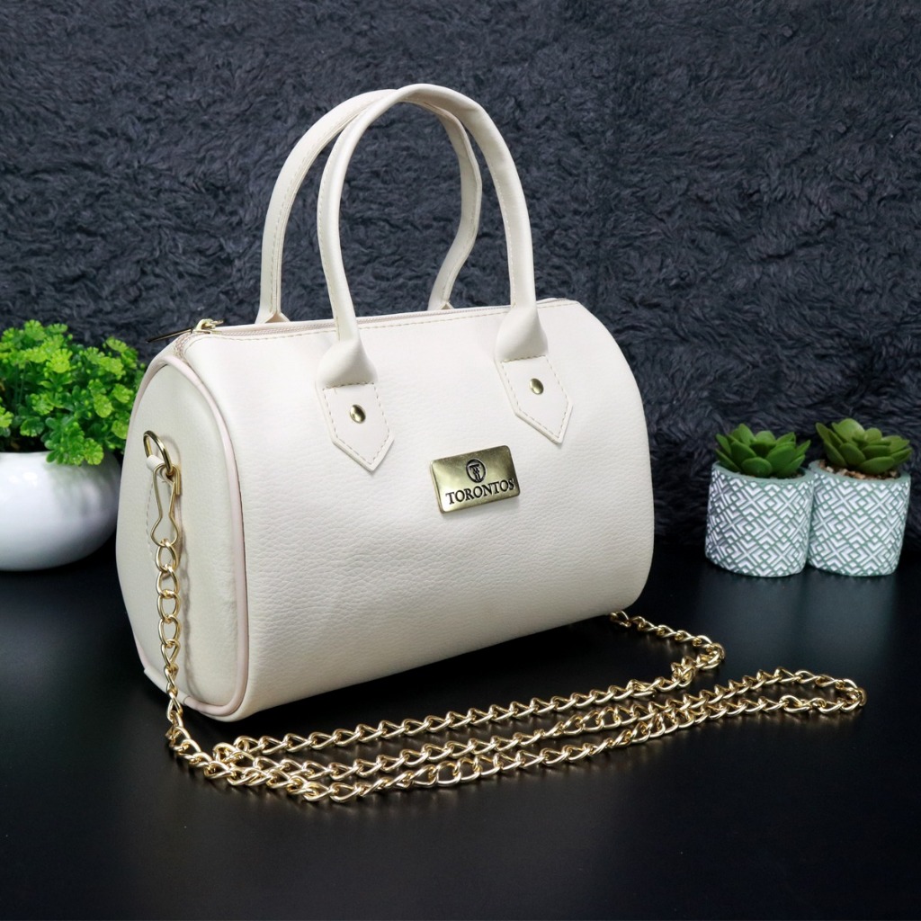 Bolsa Baú Casual Torontos Feminina Luxo em Oferta na Shopee