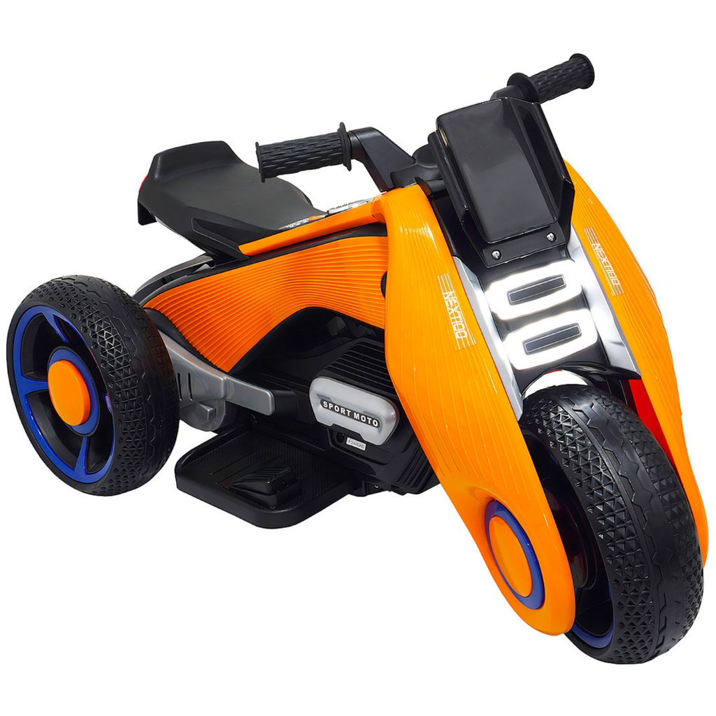 Mini Moto Elétrica Infantil Futurista 6v Importway Luzes Led Som Usb - Carregador 110V/220V Bivolt