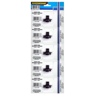 5 Rolete P/ Maquina De Calcular Ir 40t Ir40t 1009 Bicolor Sharp El2507 Hr 18 21 em Oferta na Shopee