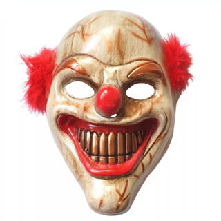 Fantasia Máscara Palhaço Assassino Assustador Halloween Terror Festas em Oferta na Shopee