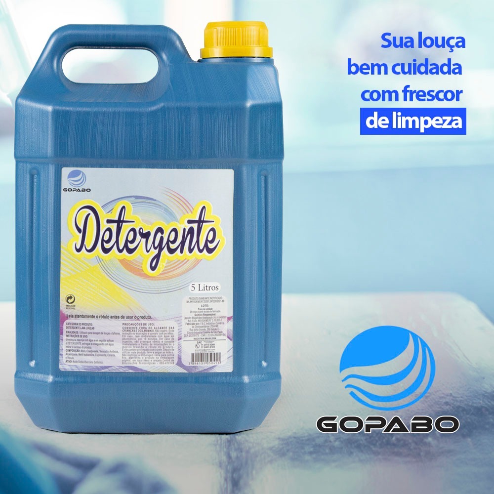 DETERGENTE NEUTRO 5 LITROS em Oferta na Shopee