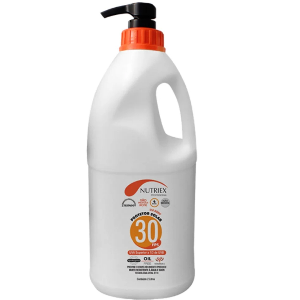 Protetor Solar Profissional FPS 30 1/3 UVA 2 Litros - Nutriex