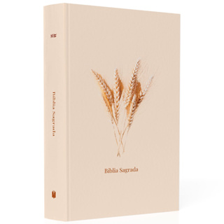 Bíblia Sagrada Trigo | NVI | Letra Normal | Capa Brochura em Oferta na Shopee