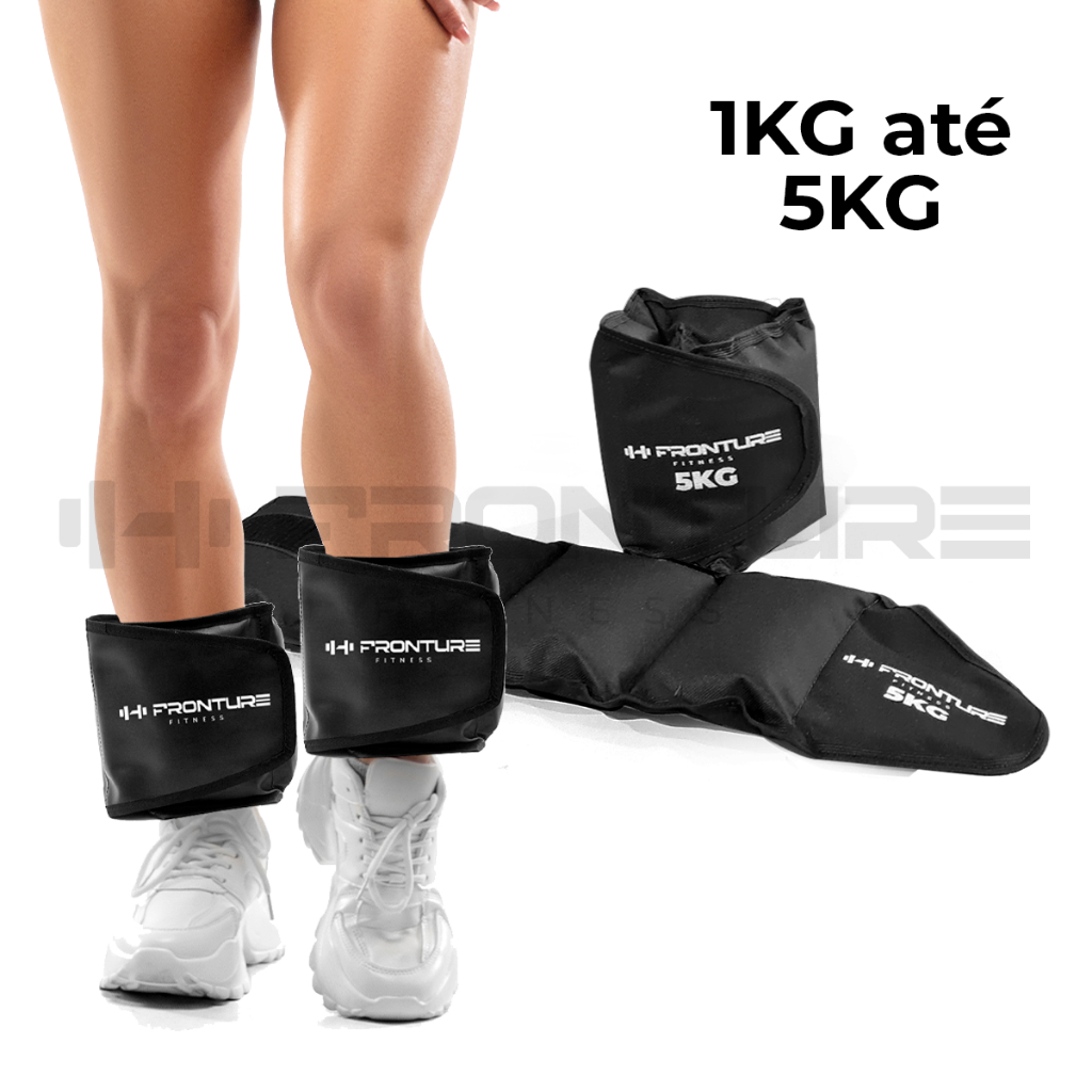 Caneleira com Peso para Treino de Pernas