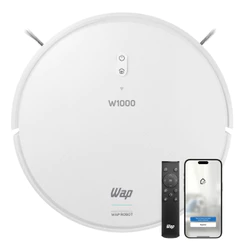 Robô Aspirador de Pó WAP Robot W1000 Branco e Turquesa Bivolt