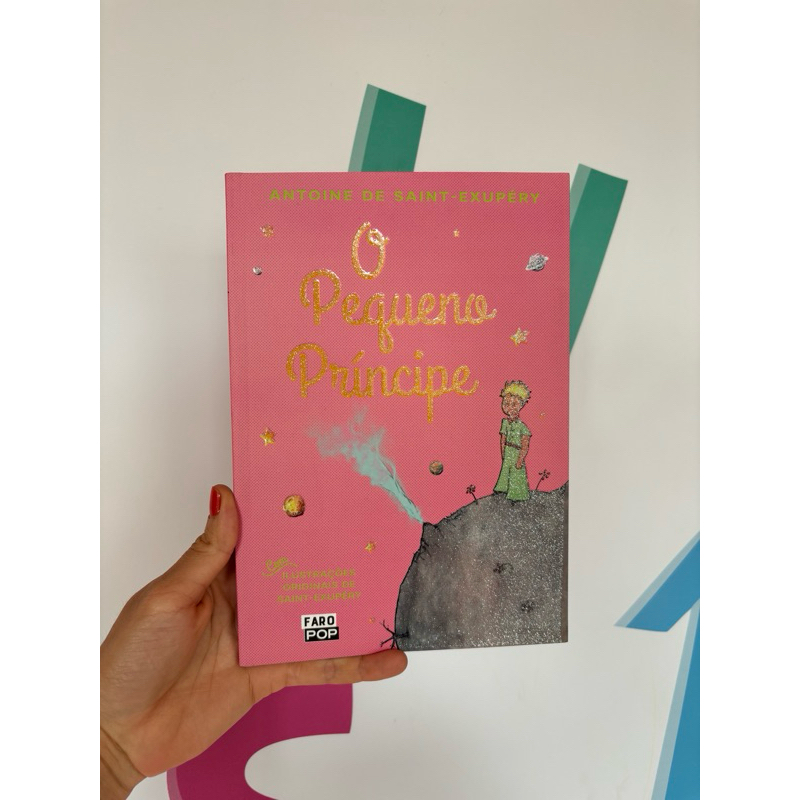 Livro O Pequeno Príncipe | Saint-Expuréry | Capa Pink (NOVO)