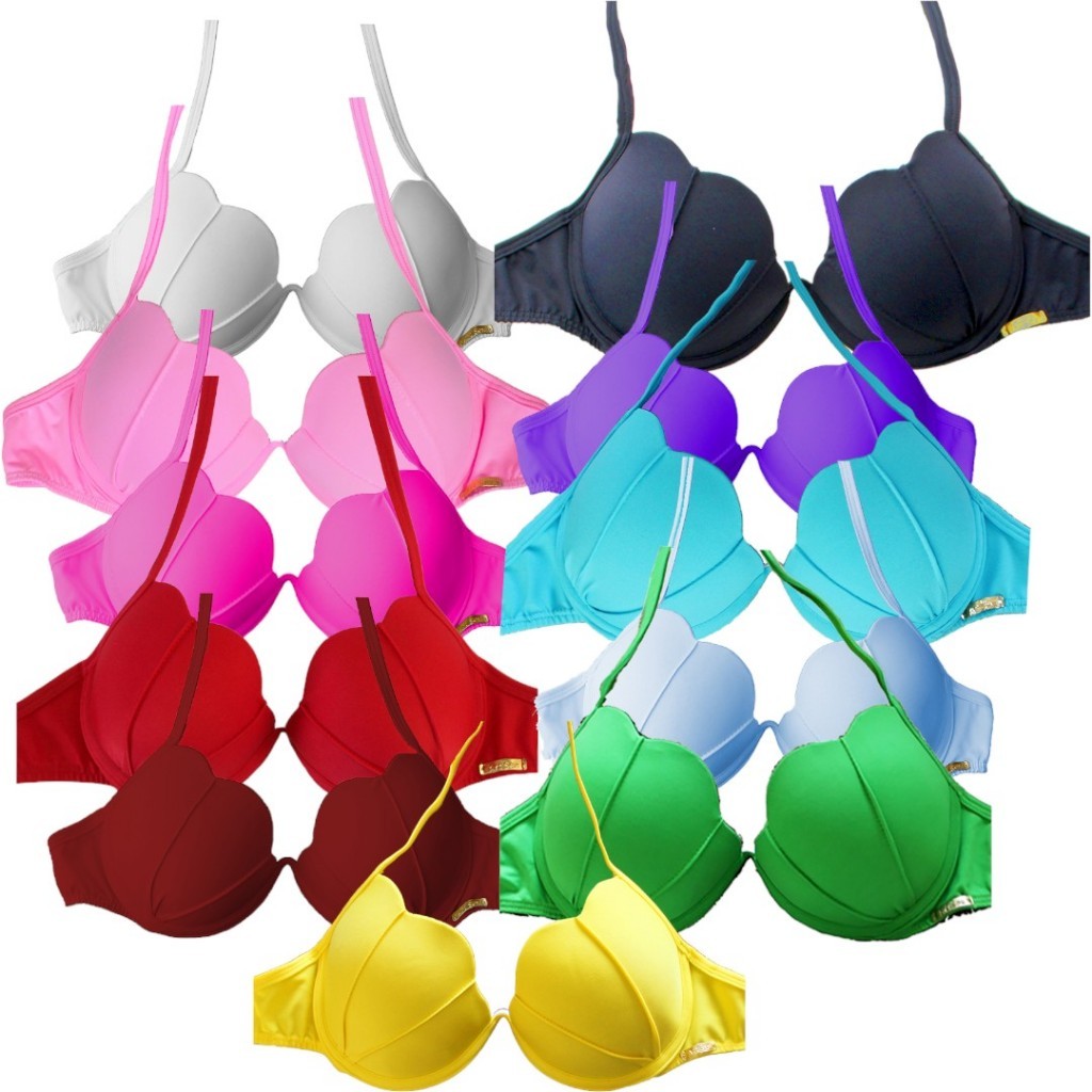 Top Avulso Concha Sereia Com Bojo Verão De Amarrar Pescoço e Costas Biquíni Feminino Promoção