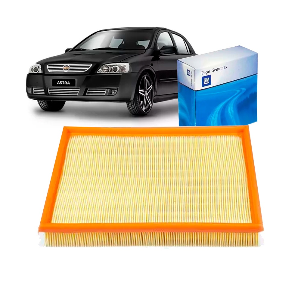 Filtro De Ar Astra 1.8 2.0  Vectra Zafira 2.0 8v 19347752 ACDelco