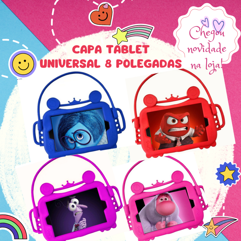 Capa Para Tablet Amazon Fire Hd 8 2020 Suporte Para Carro