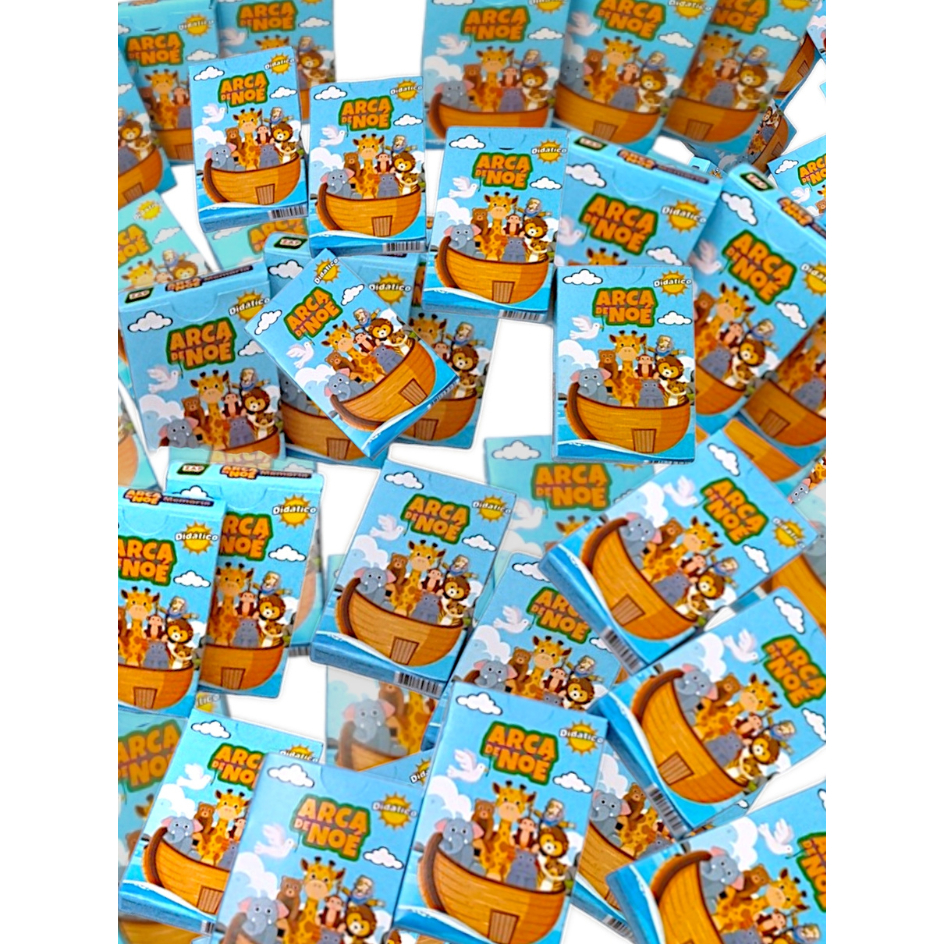 100 Jogos da Memória Arca de Noé, Cartas Ilustradas de Animais, Dia das Crianças Lembrancinhas em Oferta na Shopee