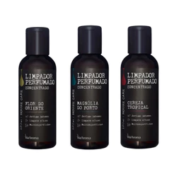 Kit 2/3 Limpador Concentrado Via Aroma 120ml Cancun, Lisboa ou Black Vanilla