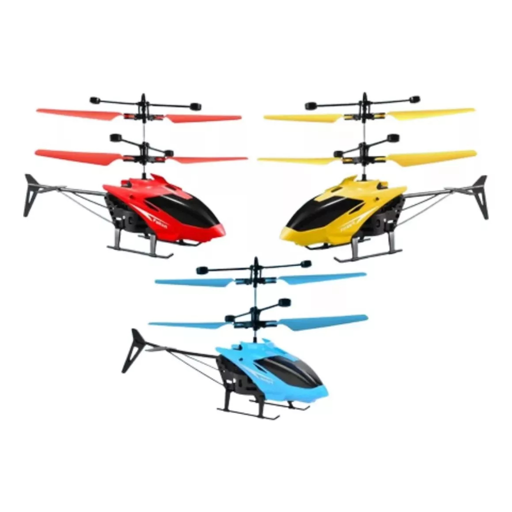 Helicóptero Drone com Sensor de Aproximação Recarregável USB + Luz , Brinquedo Infantil/Adulto