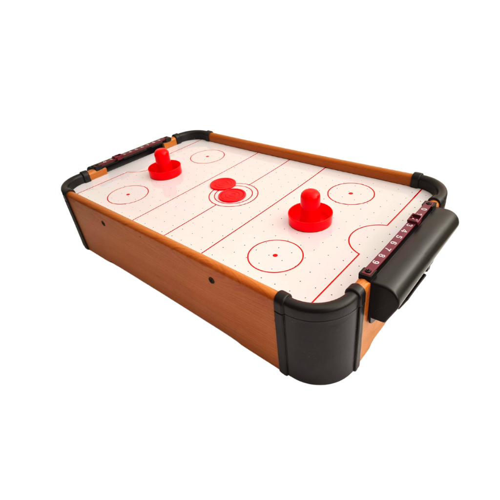 Mini Hockey De Mesa Jogo Air Completo Portátil Infantil