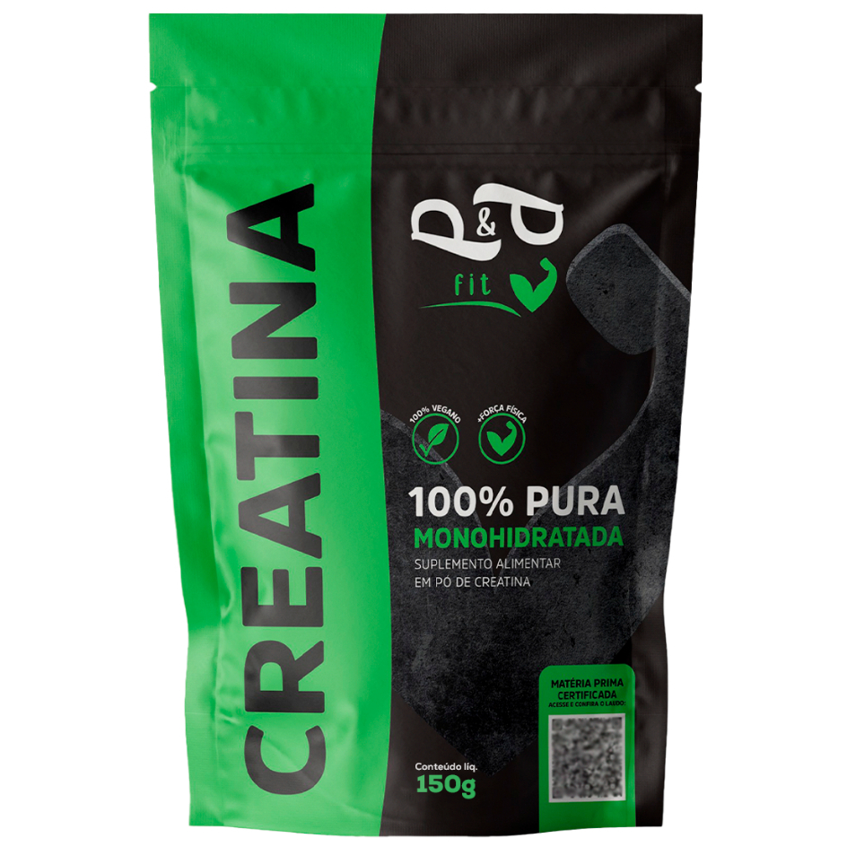 Creatina 100% Pura Monohidratada 150g - P&P FIT