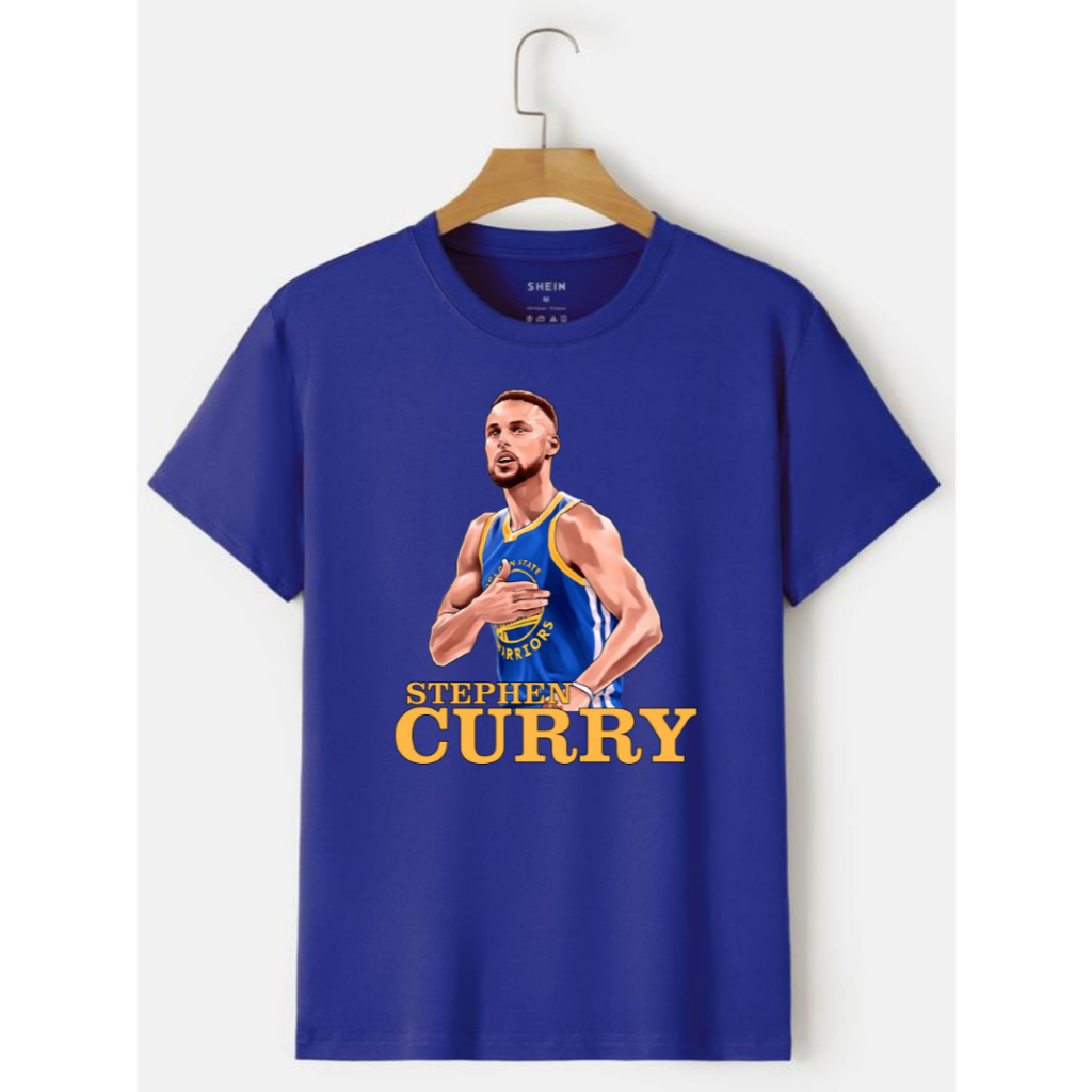 Camiseta Curry Basquete Night Night Jogo Game Infantil do 04 ao 16 Game Camisa Unissex Algodão 002