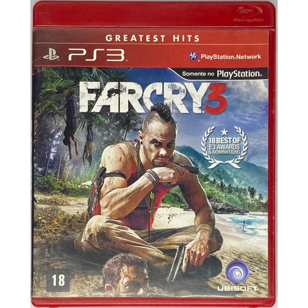 PS3 - Far Cry 3 - Greatest Hits - Original - Mídia Física