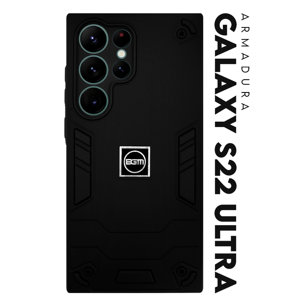 Capa Capinha Case Armadura Militar Samsung Galaxy S22 Ultra 5G S908 tel 6.8 Protetora Resistente Anti-Impacto Anti-Shock