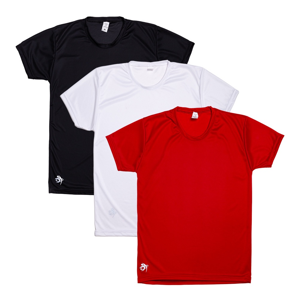 kit Com 3 Camisetas Dry Fit Masculina Casual - Treino - Academia - Esportes - Corrida - Futebol