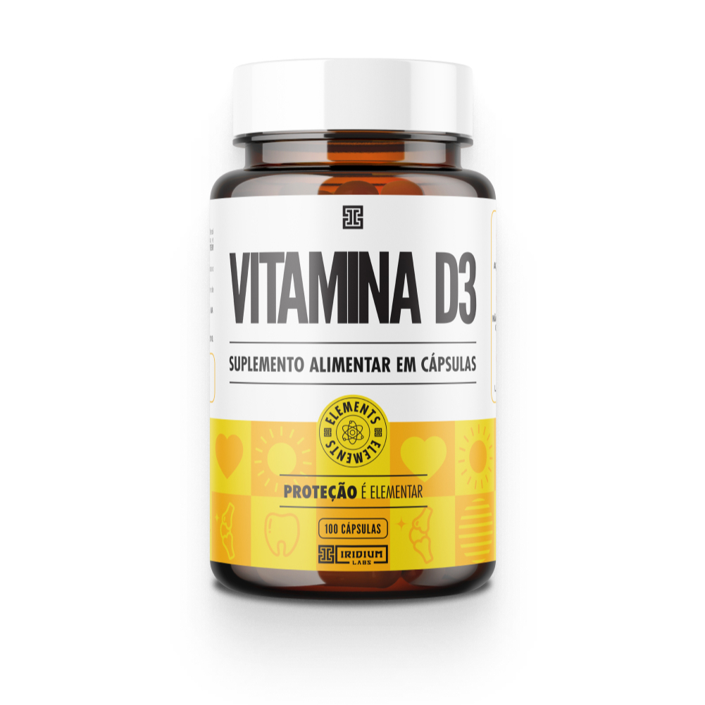 Vitamina D3 2.000ui 100 caps - Iridium Elements em Oferta na Shopee