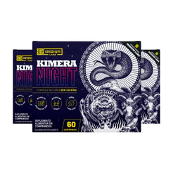 Kit 3x Kimera Night 60 comps - Termogênico Noturno Iridium Labs