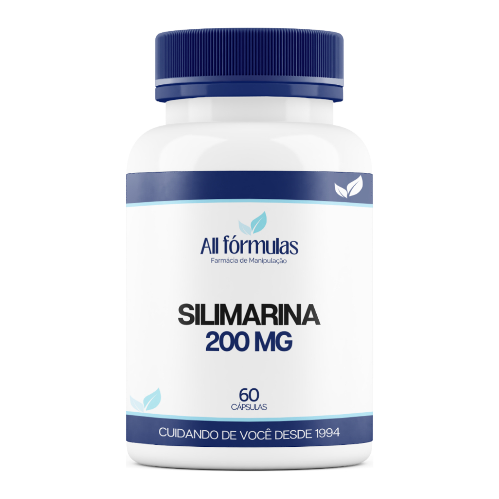 Silimarina 200 MG - 60 Cápsulas - Original em Oferta na Shopee