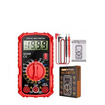 lindo  Multimetro profissional amperímetro  resistência tensão Volt medidor LCD Backlight Ohm  teste eletricista melhor que MINIPA  ICEL  HIKARI  FLUKE  VONDER multiteste Onda quadrada Tester Digital   HFE Triodo Buzzer Multímetro AC DC