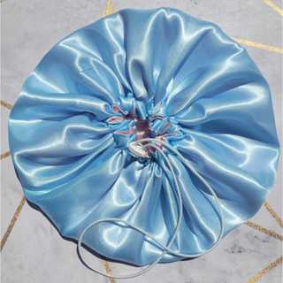 Touca De Cetim DUPLA FACE E COM REGULAGEM setim anti frizz em Oferta na Shopee