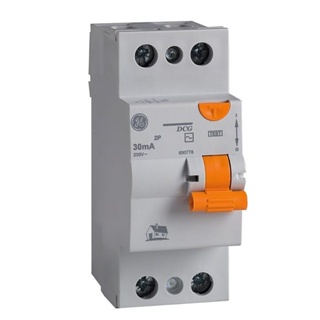 Disjuntor Dr Bipolar 25a/40A Tipo Ac 30ma Ge em Oferta na Shopee