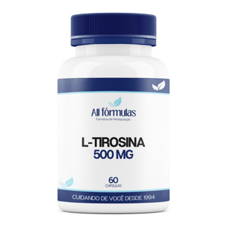 L - Tirosina 500 MG - 60 Cápsulas em Oferta na Shopee