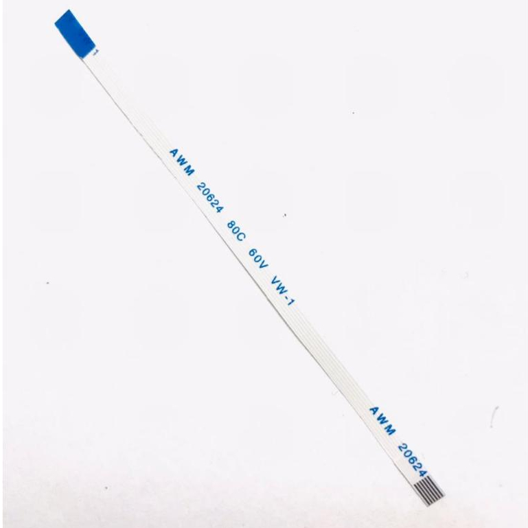 1 Cabo Flat  6 Vias 10cm  Compatível Power Button Asus X551m X551ma Oem
