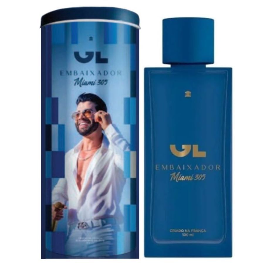 Perfume GL Embaixador Miami 305 (Lata) 100ml