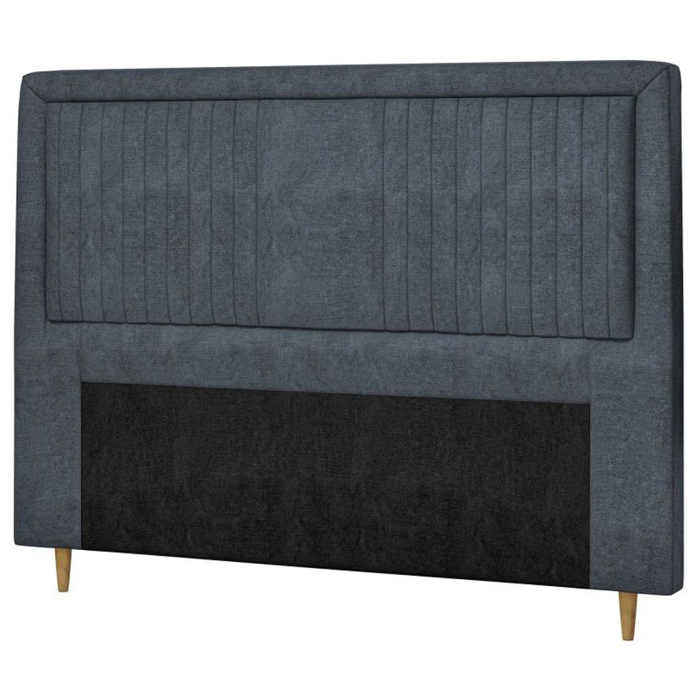 Cabeceira Queen Quarto Movale Berlim com Pés PVC 160cm - Home & Living