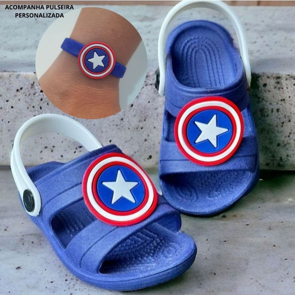 Conjunto Promocional Papete Conjunto Infantil Menino Verão + Acessório Personalizado Escudo Presente