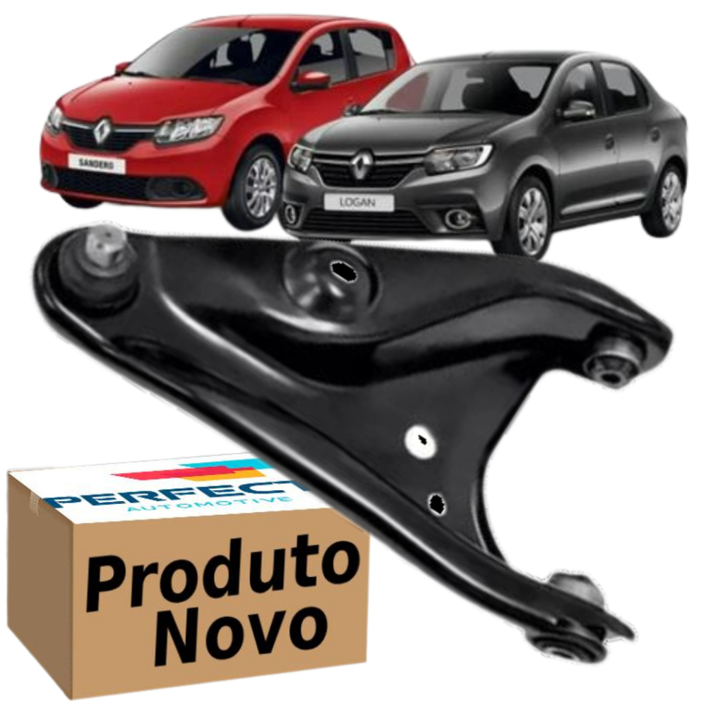 Bandeja Balança Perfect Lado Esquerdo Logan Sandero 2014 a 2023 - Qualidade Original
