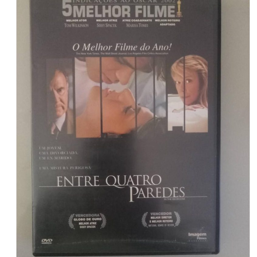 Entre quatro paredes - dvd de locadora - Tom Wilkinson / Sissy Spacek / Nick Stahl / Marisa Tomei