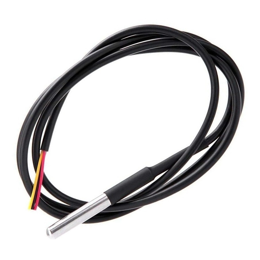 Sensor De Temperatura Ds18b20 Prova D'água P/ Projeto Arduino