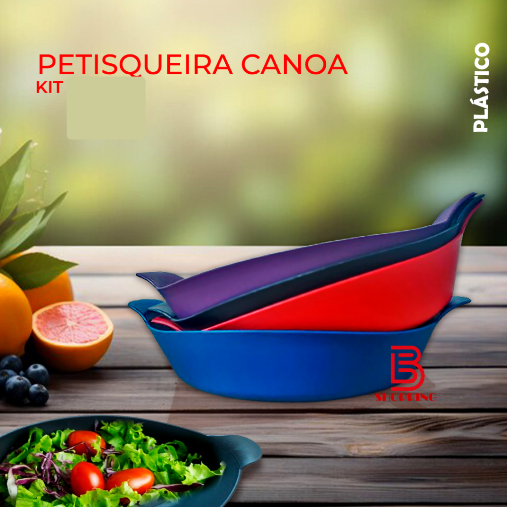KIT DE 25 PETISQUEIRAS BARQUINHO CANOA DE PLÁSTICO C/ CORES SORTIDAS SALADAS PETISCOS SOBREMESAS