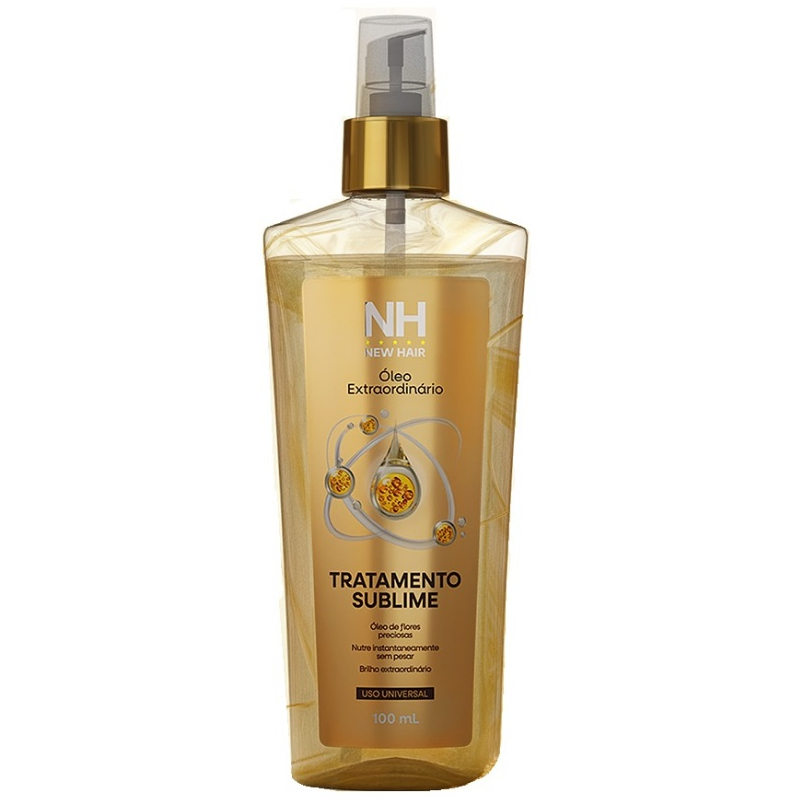 Óleo Extraordinário Tratamento Sublime New Hair 100ml em Oferta na Shopee