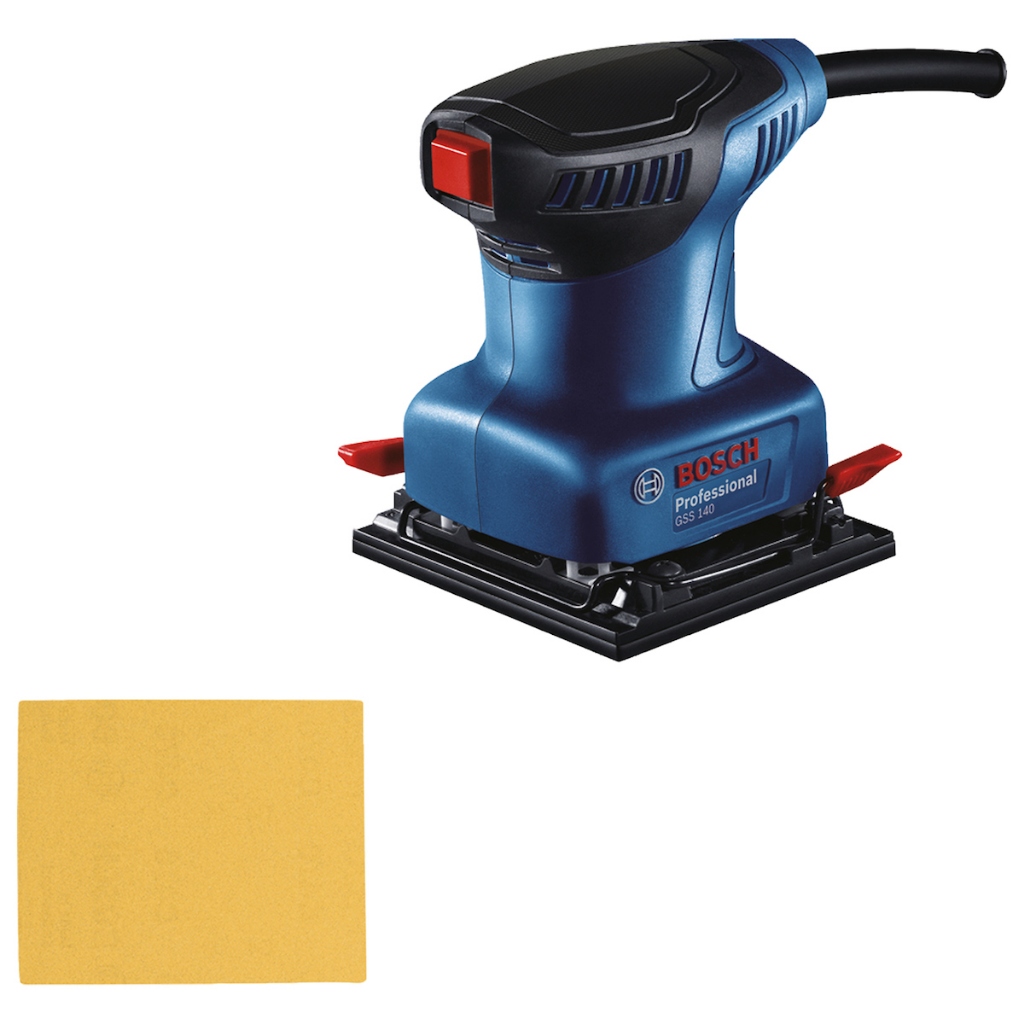 Lixadeira Orbital Profissional Bosch Gss140 127v Madeira Metal Parede 220w + Lixa - Home & Living