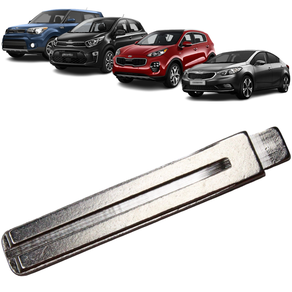 Lâmina Chave Canivete HB20 Tucson I30 IX35 Azera Vera Cruz Santa Fé Soul Picanto Sportage Cerato