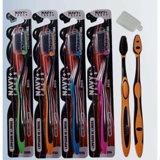 Escova Dental Macia Cerdas Pretas Limpador de Lingua Kit com 12 Unidades em Oferta na Shopee