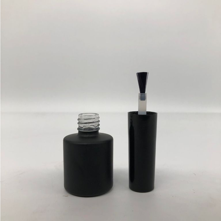 SQ7644 - 1 Unidade Frasco De Esmalte 10ml PRETO **VAZIO** Recipiente Porta Esmaltes