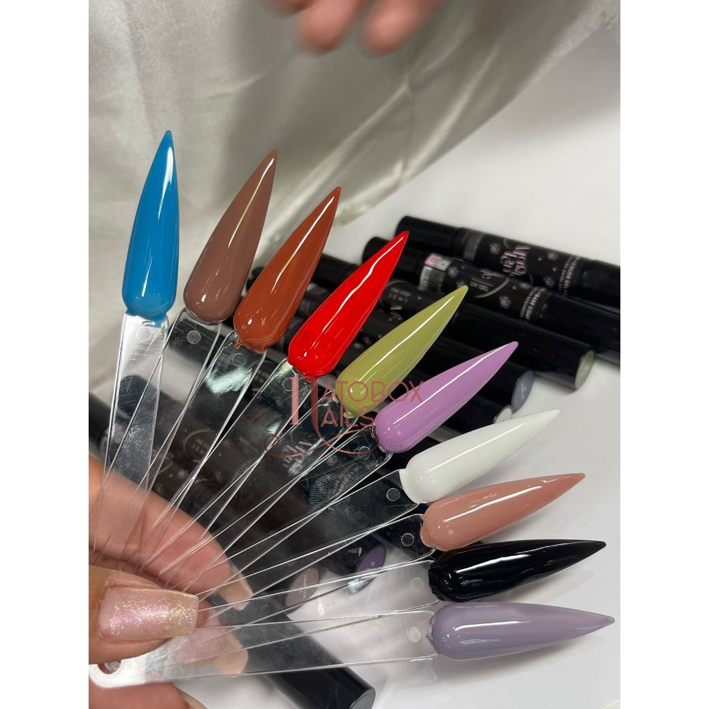 Caneta Esmalte Gel 3 em 1 Gel LED UV Base Top Coat Nail Art Gwen