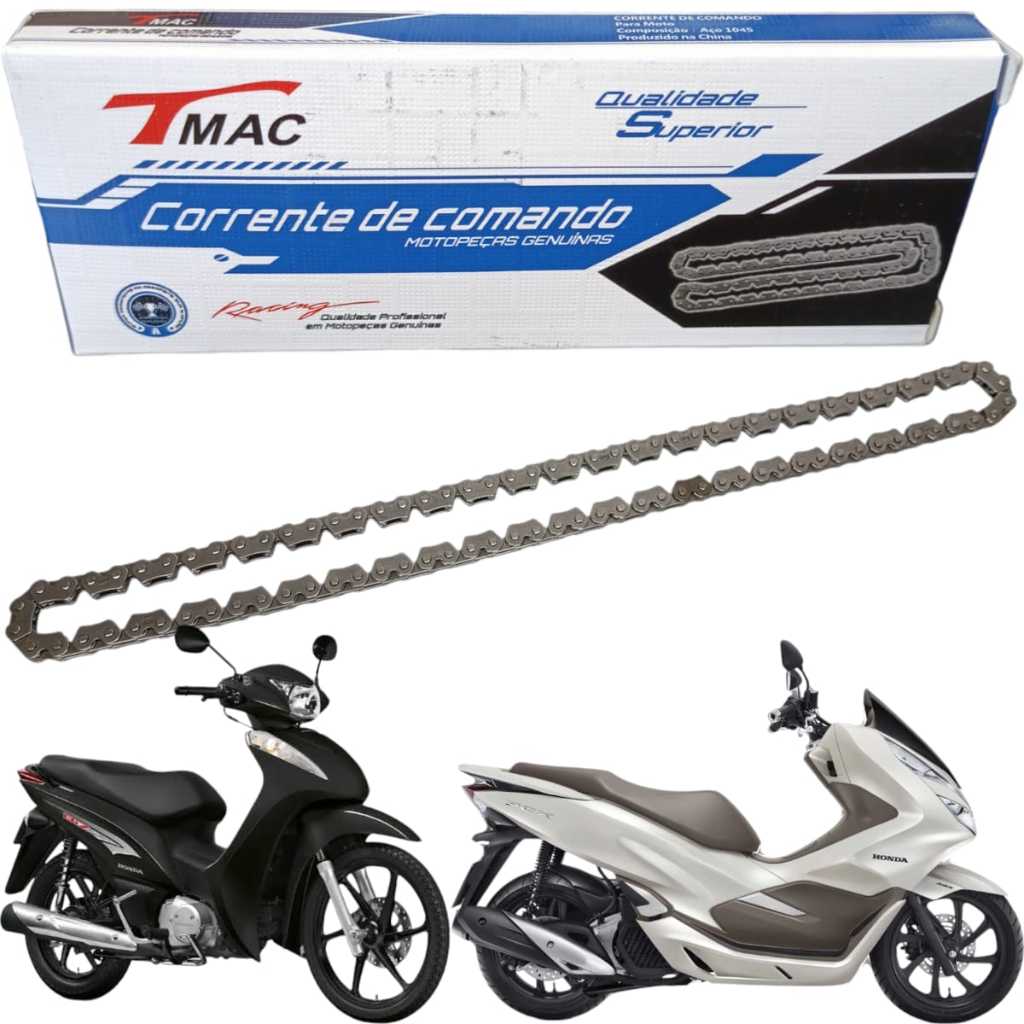 Corrente de Comando Biz 125 Es 2006 2007 2008 2009 2010 2011 2012 2013 2014 2015