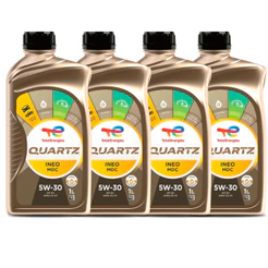 Kit 4 Óleos Total Quartz Ineo Mdc 5w-30 Acea C2 C3 Sintético