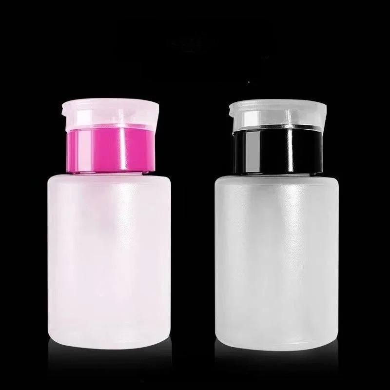 Recipiente Porta Acetona 150ml com Válvula | Removedor de Esmalte para Manicure – SQ7949