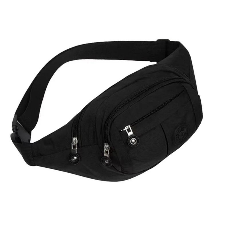 Bolsa Pochete UNISSEX Nylon Esportiva Porta Celular Impermeável Para Ombro Peito e Cintura