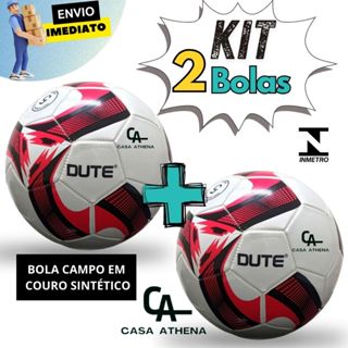 KIT 2 Bola Futebol Campo Número 5 Oficial Costurada Treino Jogo Jovem Criança Couro Sintético em Oferta na Shopee