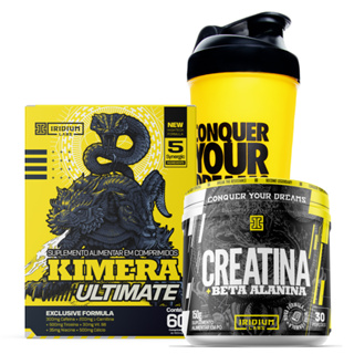 Kit Kimera Ultimate e Creatina com Beta Alanina e Coqueteleira em Oferta na Shopee